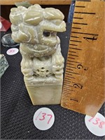 Soapstone Dragon Carving