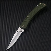 Buck 110 Maverick Folding Knife Military Green NIB