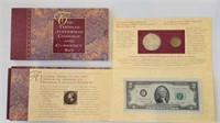 2 - Thomas Jefferson Coinage and Currency Sets