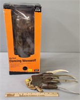 Freddy Kruger Claw & Dancing Werewolf