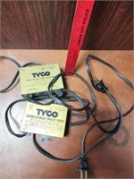 Pair TYCO AC/DC Transformer For Model Trains