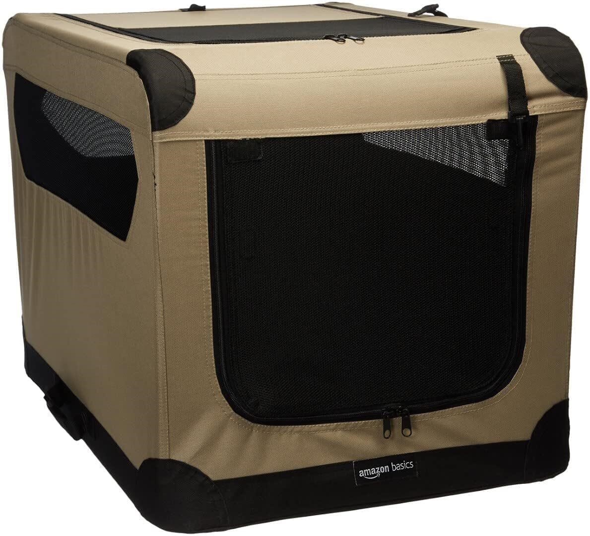 Amazon Basics 2-Door Portable Soft-Sided Folding