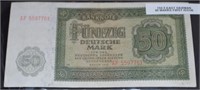 1948 East German 50 Marks First Issue
