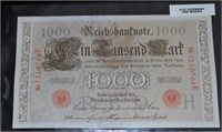 1910 German 1000 Marks
