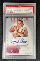 #65/250 Signed Patrick Ramsey Rookie Card PSA 9
