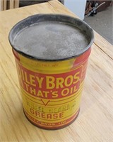 Riley Bros. 1 lb grease can