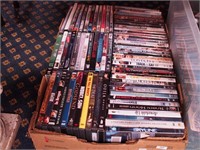 Box of DVD movies