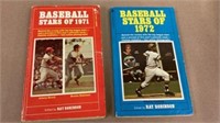 Baseball stars, 1971 and 1972