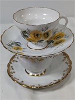 AYNSLEY TEACUP +