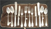 WMF silver cutlery set for two
