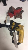Home Hardware 3 1/2 Inch Vice And Dewalt Electric