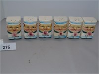 Vintage Smiling Chef  Spice Shakers