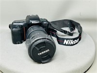 Nikon F50 35mm camera & Tamron lens