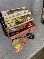 Tackle box and contents  (at#16c)