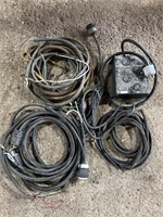 Electrical Box and Misc Electrical Cords