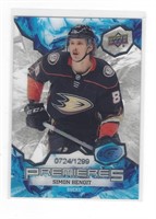 SIMON BENOIT 2021-22 UPPER DECK ICE ROOKIE /999