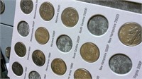 4- United States quarter collections partially