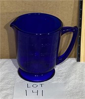 cobalt blue pitcher