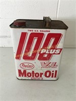 100 Plus Motor Oil 2 Gallon Can