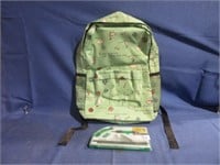 Backpack and math set