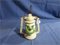 Lantern decor with snake