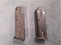 LOT OF 2 CLIPS BELIVE TO BE 9MM CHECK FOR YOURSELF