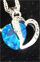 Swiss Blue Topaz Necklace