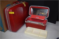 Vintage Samsonite Suitcase & Travel Case. Very