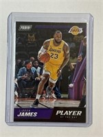 2018-19 Panini Player of the Day #1 LeBron James!