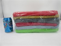 6 serviettes neuves en cotons de 27 x 54 po