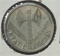 1943 French coin