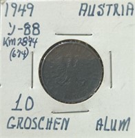 1949 Austrian coin