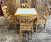 DINNING TABLE WITH 4 CHAIRS