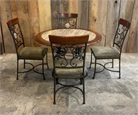 DINING TABLE WITH 4 CHAIRS