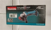 Makita 18v cordless 4-1/2" angle grinder tool only