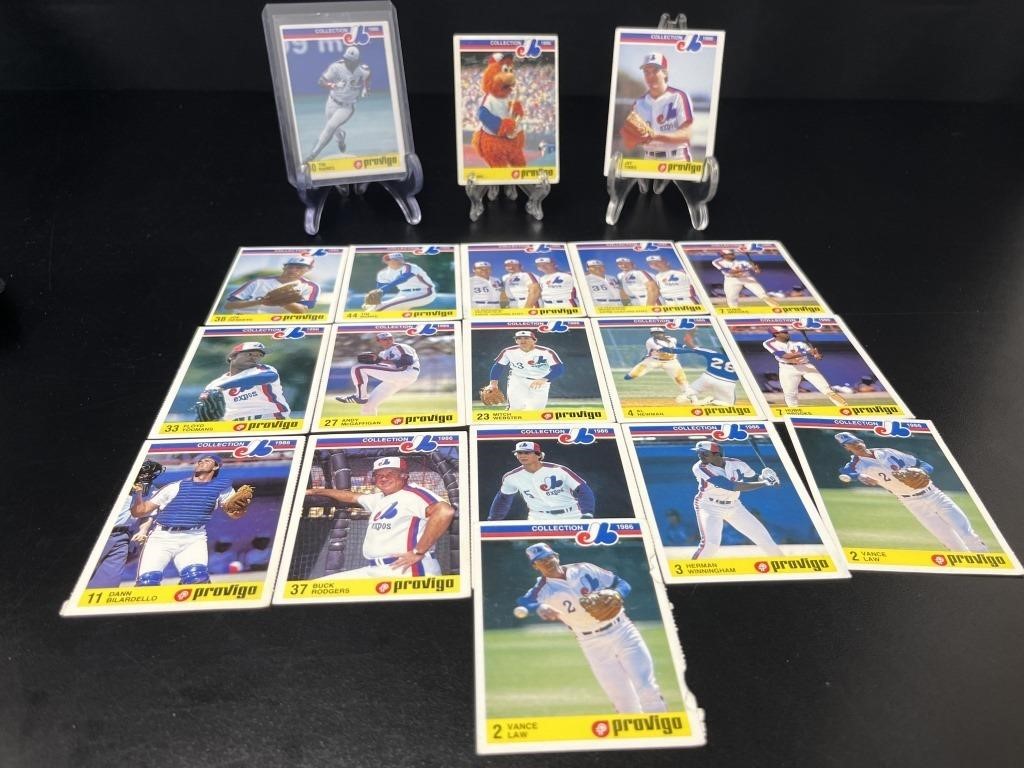 19 1986 Provigo Collection Baseball Cards Tim