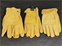 Wells Lamont Deer Skin Leather Work Gloves