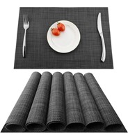 New  ADRIMER Set of 6 Placemats, Placemats for