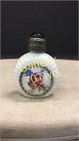 Small antique hand-painted porcelain perfume