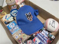 LOT OF OLD & NEW BASEBALL COLLECTIBLES