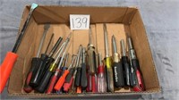 Assortment of screwdrivers