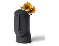 Relexome Face Ceramic Vase for Flowers Home Decor