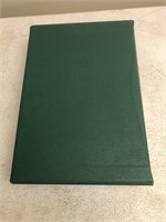 Green Binder of 1st Day Covers Stamp Collection