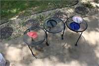 Outdoor Nesting Set of Small Tables