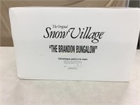Dept. 56 Snow Village the Brandon Bungalow