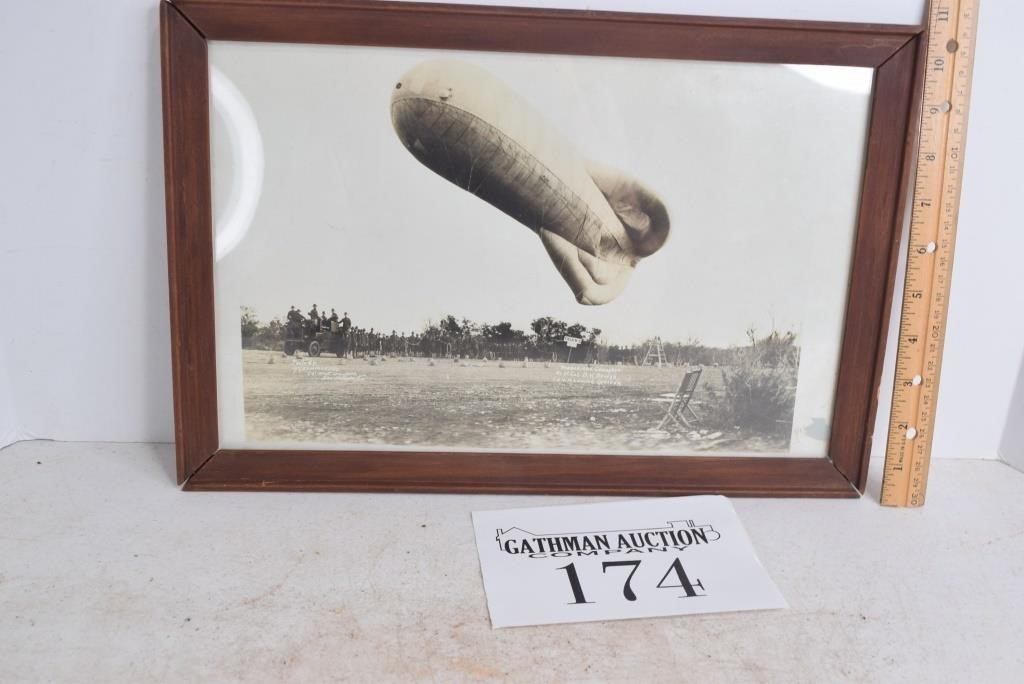 WWI Spotter Balloon Picture