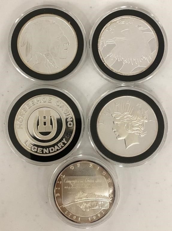 Five Silver Rounds