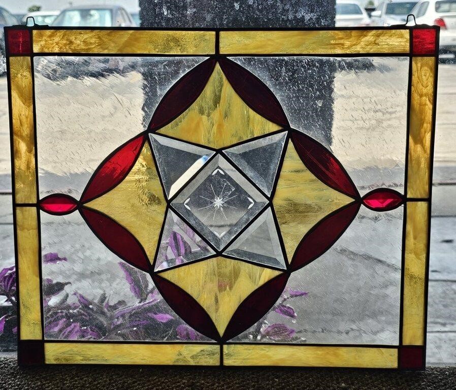 Beautiful Leaded Stained Glass Window