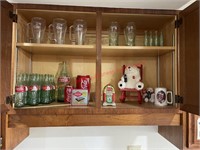 Collection of Coca-Cola items