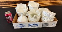 Milk Glass Lot  ( NO SHIPPING)